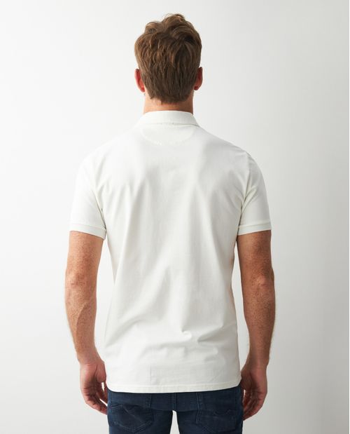 Camiseta de Hombre Tipo Polo, Slim Fit Manga Corta - TOGS Estampado Frontal