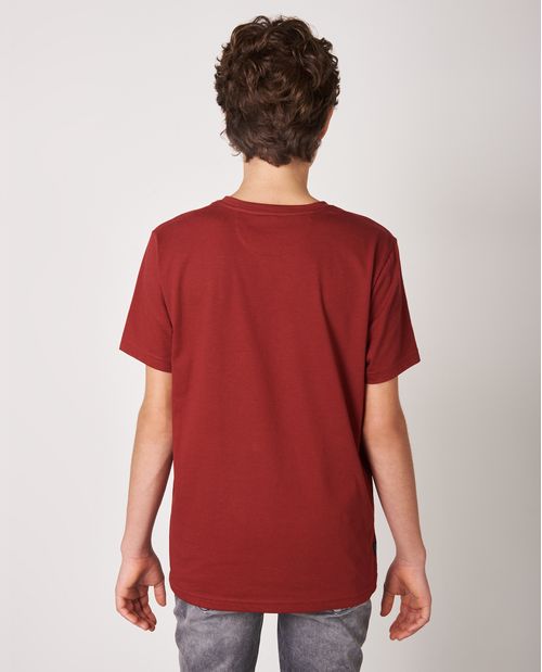 Camiseta de Niño, Regular Fit Cuello Redondo - Gráfico Textil