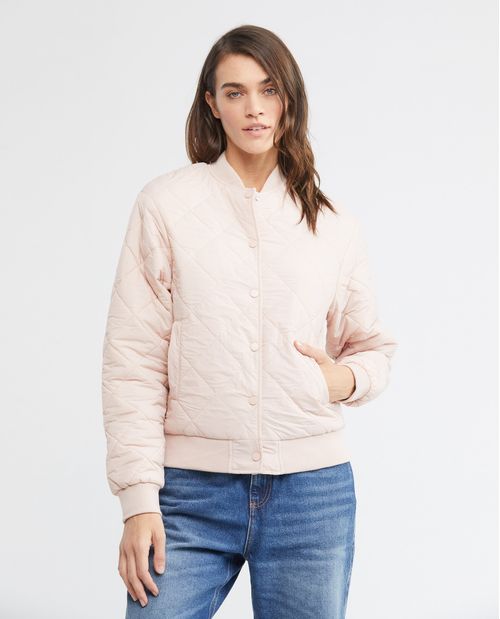 Chaqueta de Mujer, Acolchada Super Liviana - Silueta Bomber