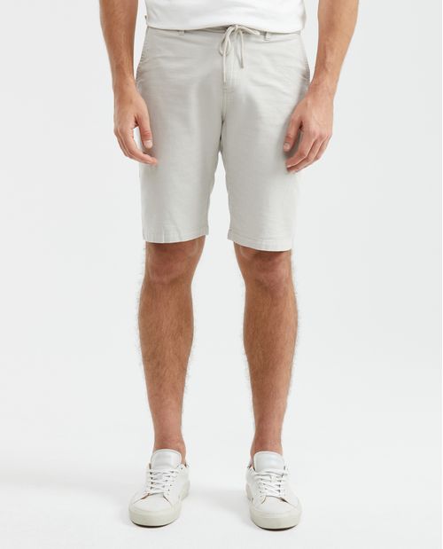 Bermuda de Hombre, Regular Fit - Algodón + Lino