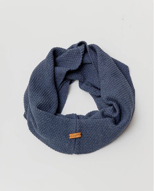 Cuello Sinfín Doble Vuelta, Tejido Rundo