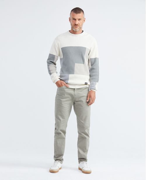 Pantalón de Hombre, Regular Fit Bota Recta - Diseño 5 Bolsillos