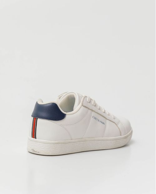 Tenis de Hombre en Cuero, Tipo Flats - Cuero Plena Flor