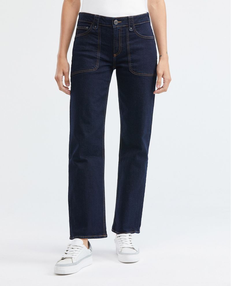 Jean de Mujer High Rise Cosmo Boot Cut Azul Ultra Oscuro Compra Online