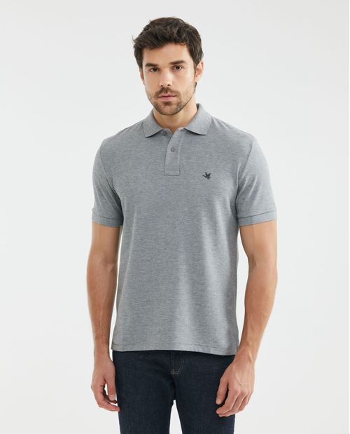 Camiseta de Hombre Tipo Polo, Classic Fit Manga Corta - Piqué 100% Algodón