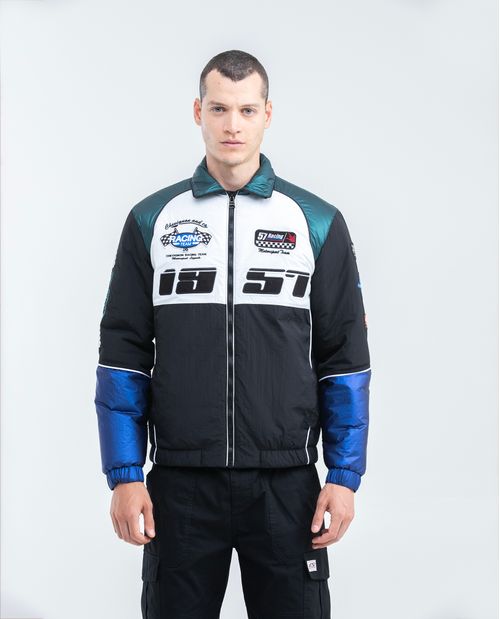 Chaqueta de Hombre, Tipo Quilted Bloques de Color Chevignon Racing