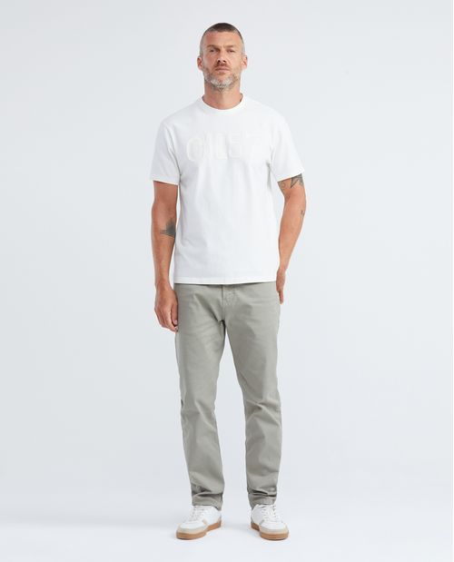 Camiseta Gráfica de Hombre, Classic Fit Cuello Redondo - Estampación Alta Densidad