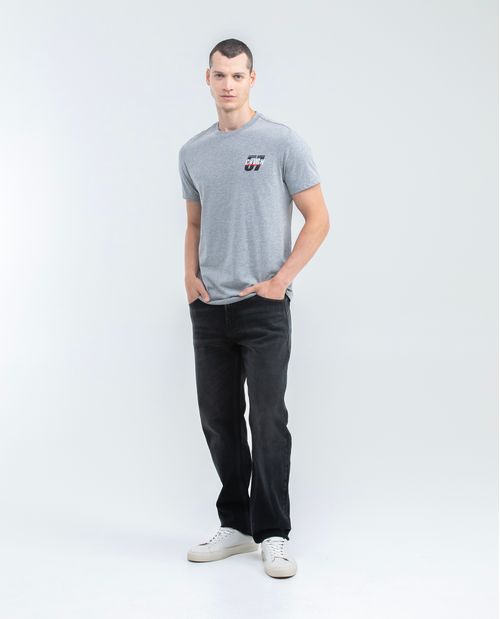 Camiseta Gráfica de Hombre, Slim Fit - Gráficos Chevignon Racing en Frente y Espalda