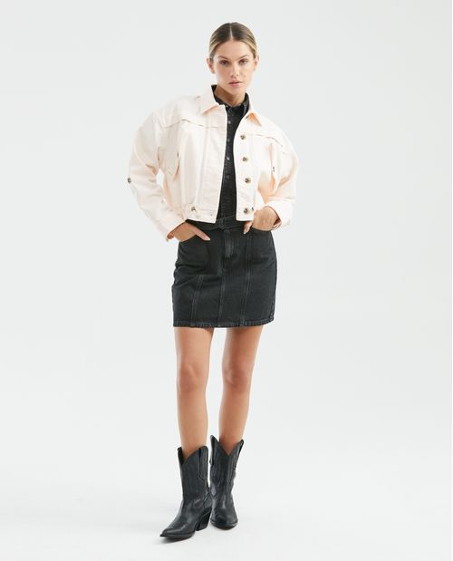 Chaqueta de Mujer, Tipo Utilitaria - Silueta Oversized
