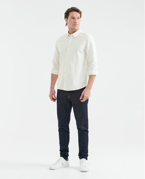 Camisa de Hombre, Slim Fit Manga Larga - Mil Rayas