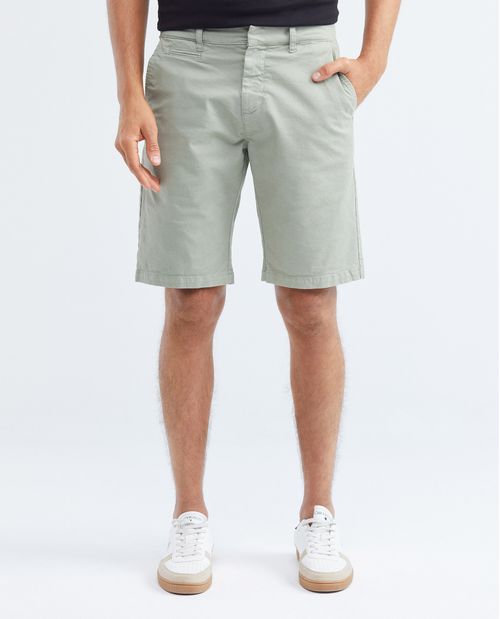 Bermuda de Hombre, Regular Fit - Bolsillos de Ribete