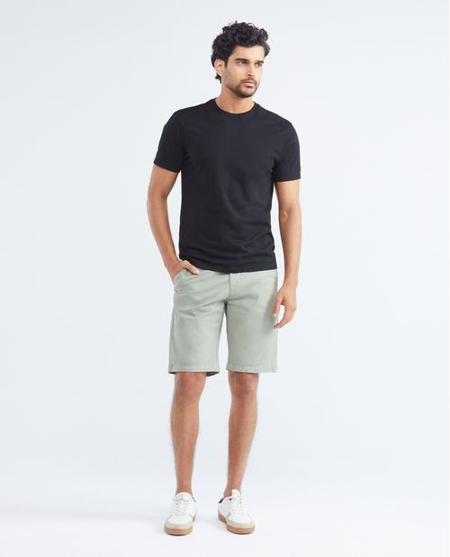 Bermuda de Hombre, Regular Fit - Bolsillos de Ribete