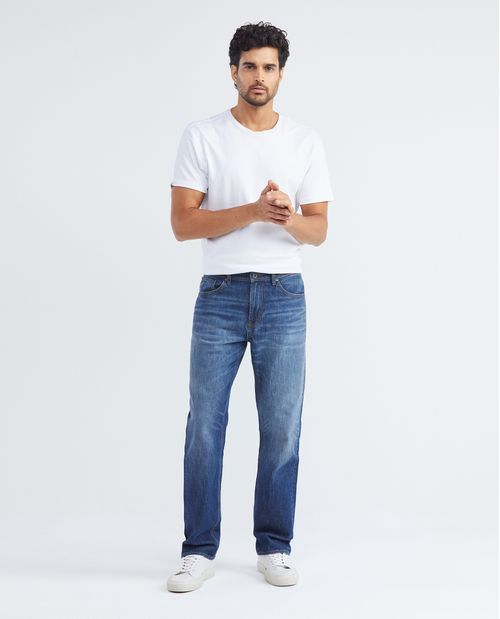 Jean de Hombre, Relaxed Fit, Revenge, Boot Cut - Azul Oscuro