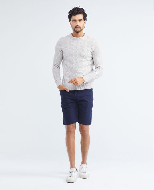 Bermuda de Hombre, Regular Fit - Diseño 5 Bolsillos