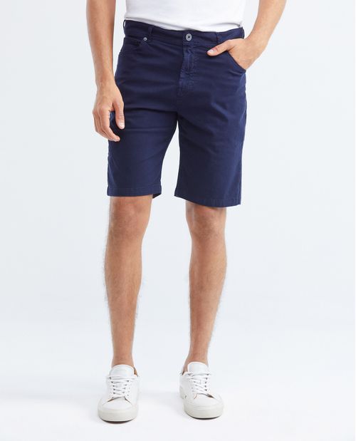 Bermuda de Hombre, Regular Fit - Diseño 5 Bolsillos
