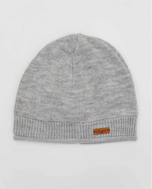 Gorro Tejido con fajón Acanalado Enrollado, Jersey