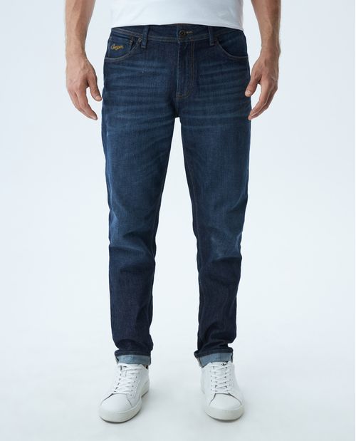 Jean de Hombre Straight Fit, Morrison, Boot Cut- Azul Ultra Oscuro
