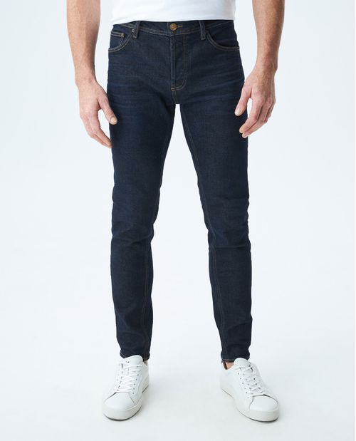 Jean de Hombre Super Slim Fit, Rider, Bota Super Slim - Heritage Azul Ultra Oscuro