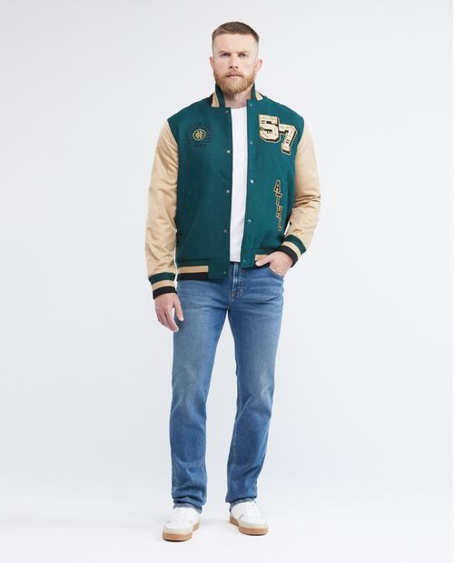 Jean de Hombre Straight Fit, Morrison, Boot Cut - Azul Medio