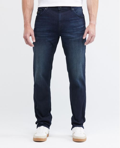 Jean de Hombre Straight Fit, Morrison, Boot Cut - Azul Ultra Oscuro