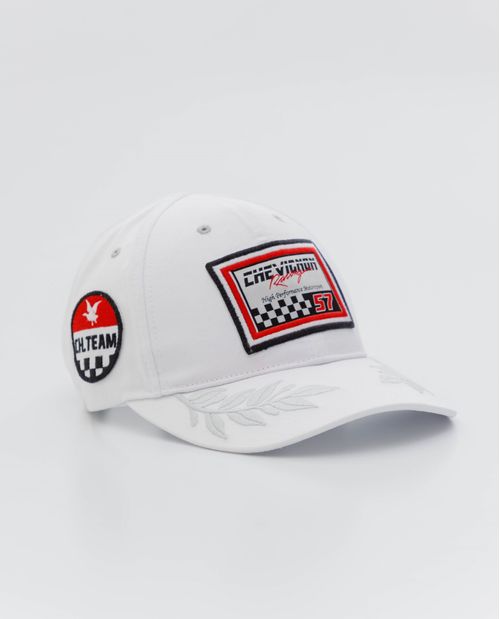 Gorra de Hombre, 100% Algodón, Correa Ajustable en Tela - Chevignon Racing 57