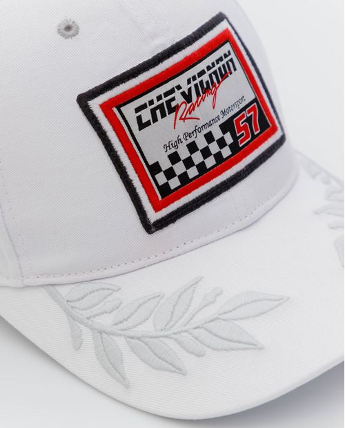 Gorra de Hombre, 100% Algodón, Correa Ajustable en Tela - Chevignon Racing 57