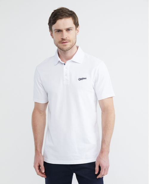 Camiseta de Hombre Tipo Polo, Slim Fit Manga Corta - Detalles Internos