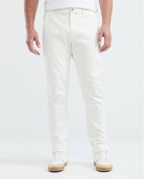 Pantalón de Hombre, Regular Fit Bota Recta - Básico Casual