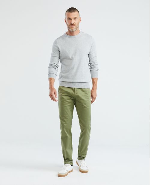 Pantalón de Hombre, Regular Fit Bota Recta - Básico Casual