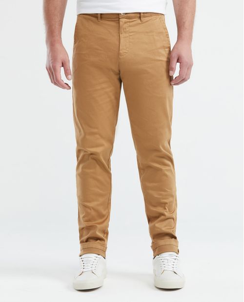 Pantalón de Hombre, Regular Fit Bota Recta - Básico Casual