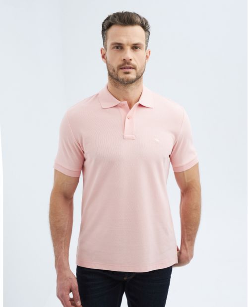 Camiseta de Hombre Tipo Polo, Classic Fit Manga Corta - 100% Algodón