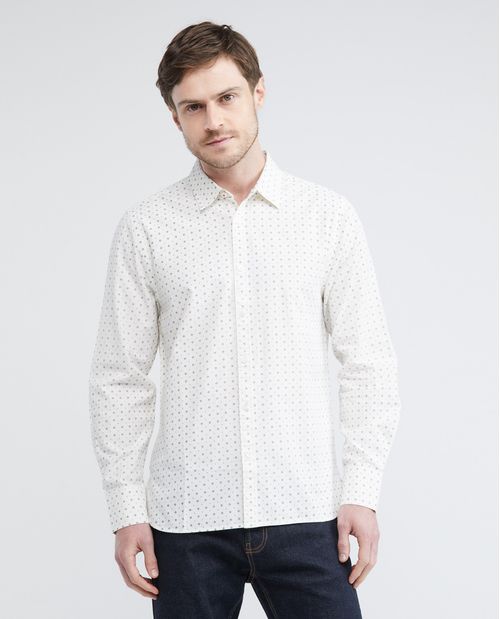 Camisa de Hombre en Miniprint
