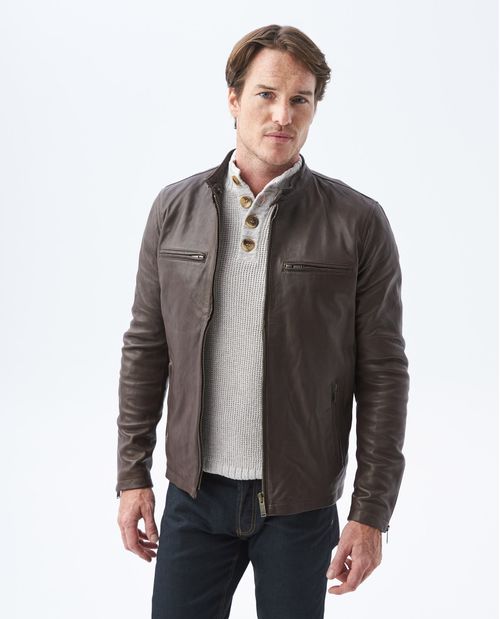 Chaqueta de Cuero para Hombre