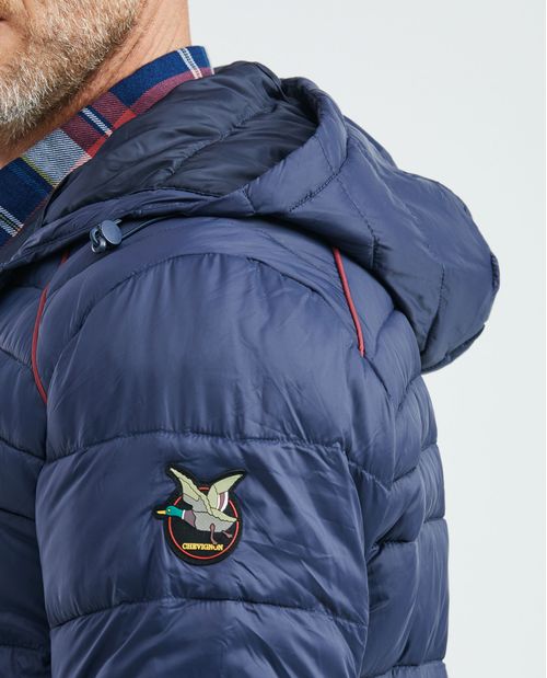 Chaqueta de Hombre, Acolchada con Capucha - TOGS