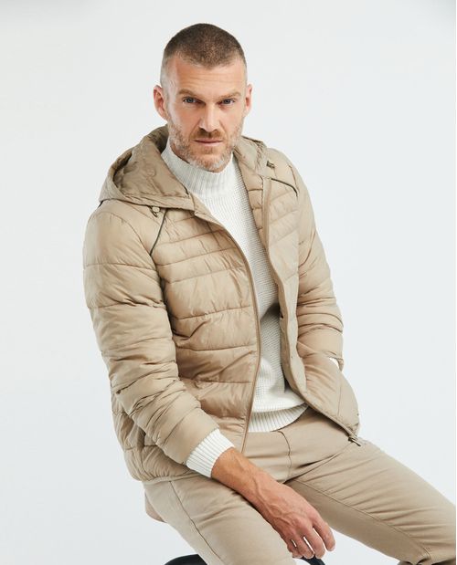 Chaqueta de Hombre, Acolchada con Capucha - TOGS