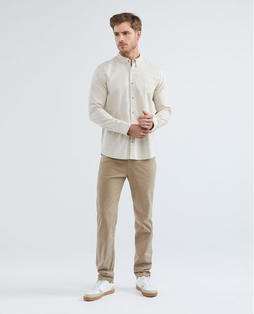 Pantalón de Hombre, Slim Fit Bota Recta - 5 Bolsillos