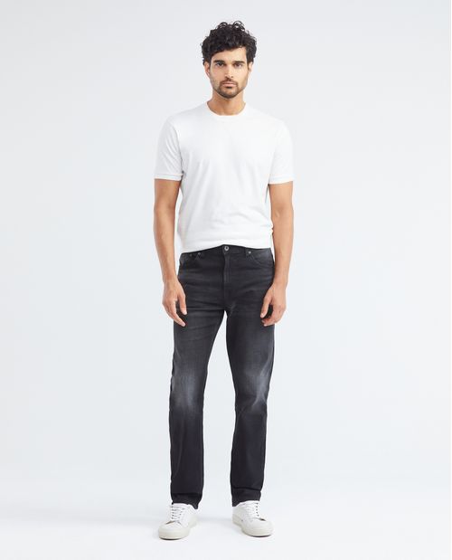 Jean de Hombre, Relaxed Fit, Revenge, Boot Cut - Negro