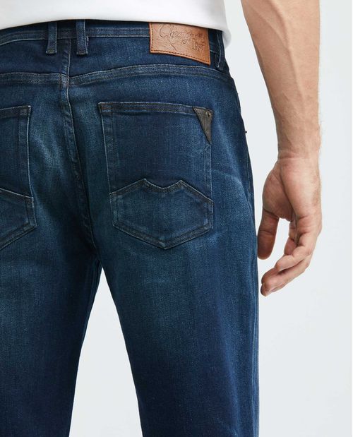 Jean de Hombre Straight Fit, Morrison, Boot Cut- Azul Ultra Oscuro