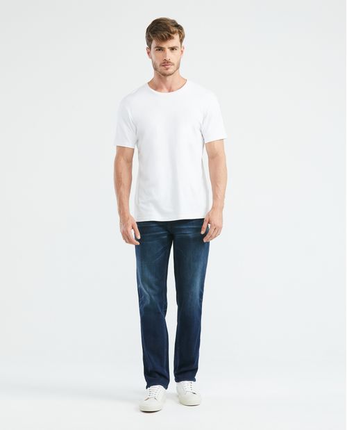Jean de Hombre Straight Fit, Morrison, Boot Cut- Azul Ultra Oscuro