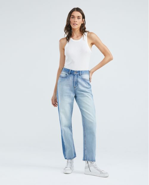 Jean de Mujer Wide Leg, Boot Cut - Azul Claro