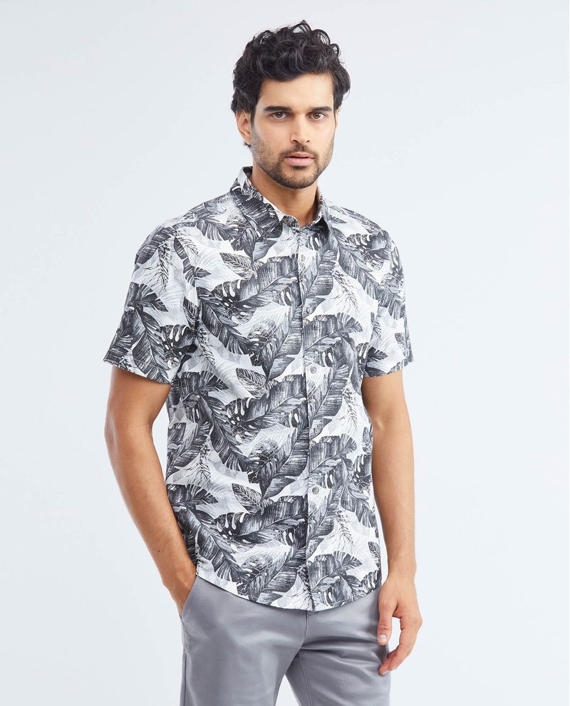 Camisa palmeras hombre online