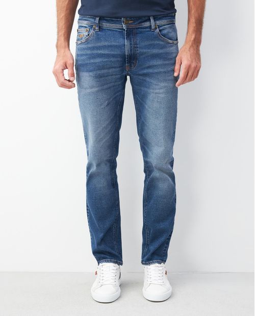 Jean de Hombre Morrison Hyper Pulse, Straight Fit Boot Cut- Azul Medio