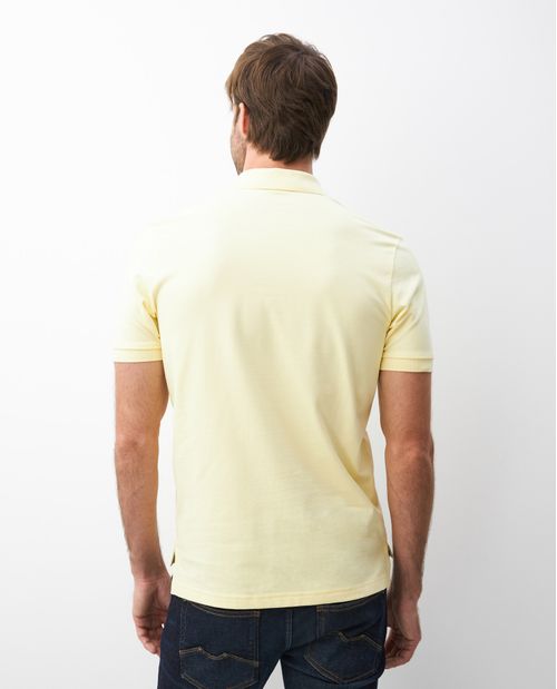 Camiseta de Hombre Tipo Polo, Slim Fit Manga Corta