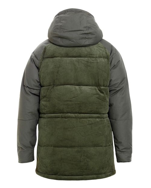 Chaqueta de Hombre, Acolchada Tipo Parka - Tejido Impermeable