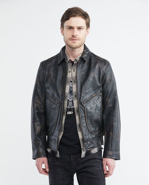 Chaqueta de Hombre en Cuero