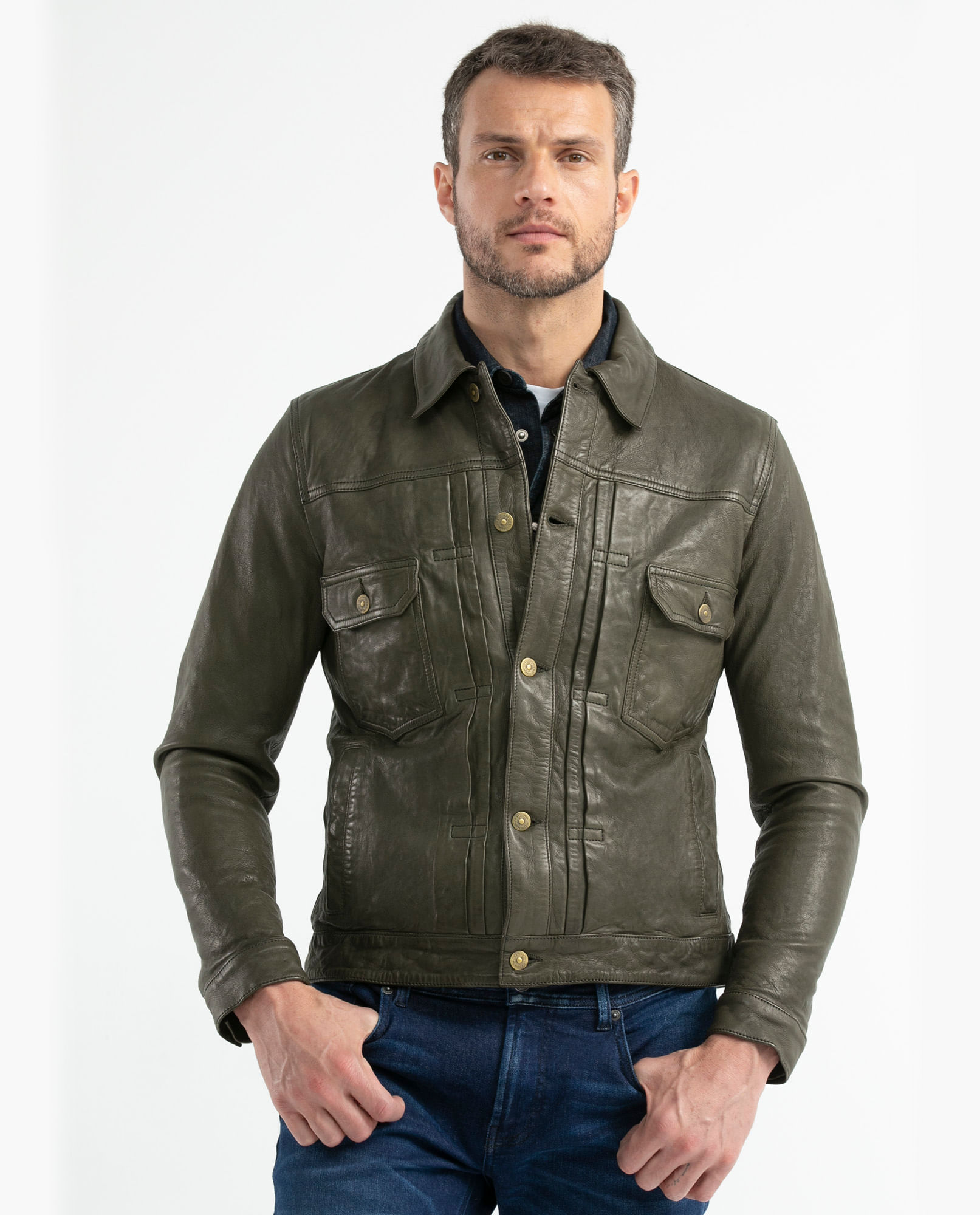 Chaquetas cuero chevignon fashion hombre