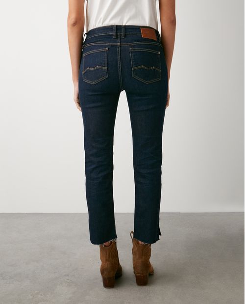 Jean de Mujer High Rise, Cosmo, Boot Cut - Azul Oscuro Blue Mind