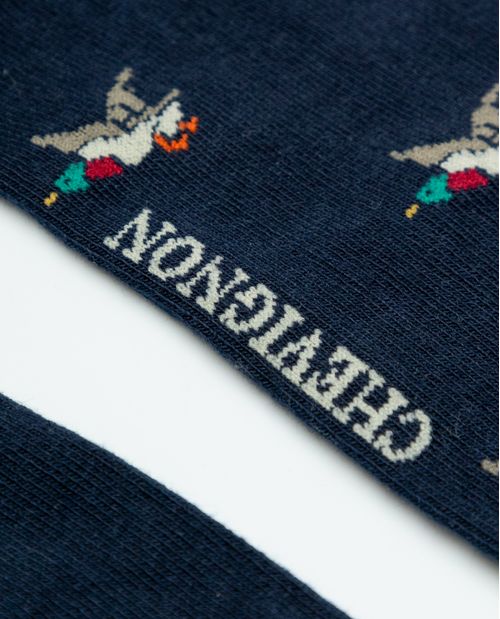Medias Largas con Diseño de Patos para Hombre