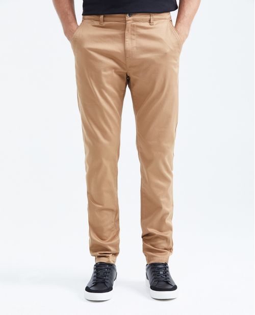 Pantalón Tipo Chino Regular Fit Boot Cut para Hombre