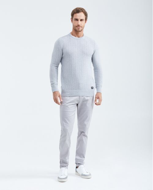 Pantalón Tipo Chino Regular Fit Boot Cut para Hombre